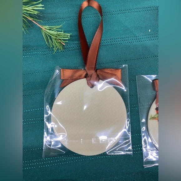 Handmade Family Ornaments 3,4,5,6 Family Members Personalizable - Picture 2 of 2